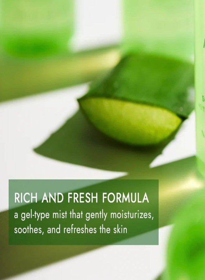 VENAMINE Korean Aloe Vera Soothing & Moisture 100% Gel Mist, 150 Gram - Image 4